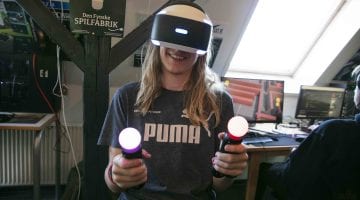 Virtual reality på gamedesign linjen
